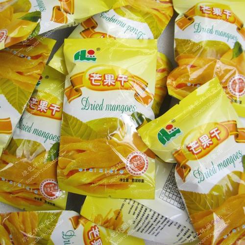 龍海四季果食品升龍華芒果干獨(dú)立小包散裝稱重整箱10斤裝